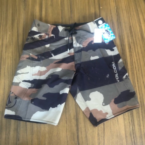 Volcom Camo Board Shorts Swim Shorts 